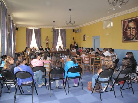 Elèves du collège Silve 16.06.10, juin 2010 Elèves du collège Silve 16.06.10