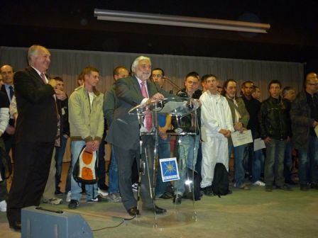 remise diplômes CFA Florentin Mouret