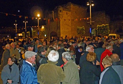 inauguration statue st gens foule, mai 2010 inauguration statue st gens foule