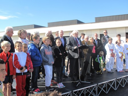 Inauguration du complexe sportif 12 octobre 2013, oct. 2013 Inauguration du complexe sportif 12 octobre 2013
