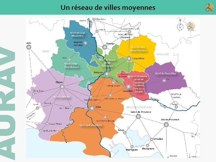AURAV - Un réseau de villes moyennes, juin 2013 AURAV - Un réseau de villes moyennes